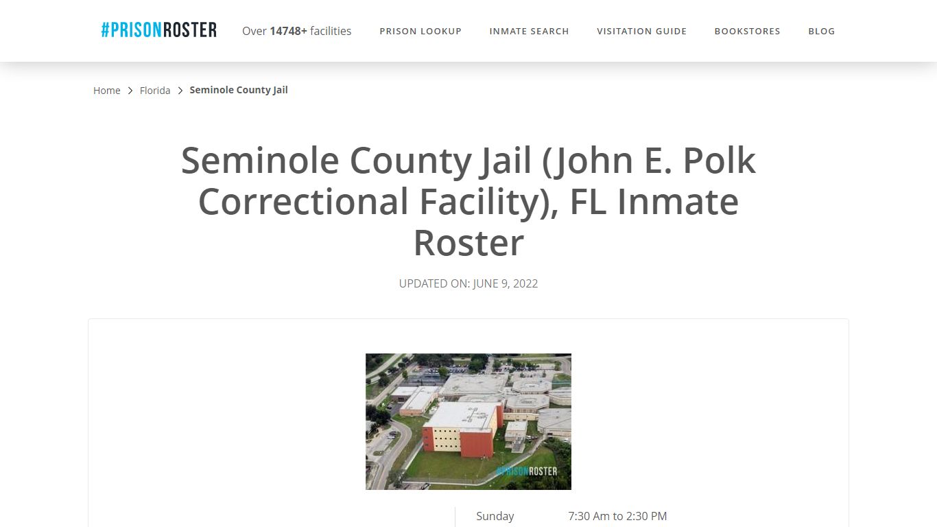 Seminole County Jail (John E. Polk Correctional Facility ...
